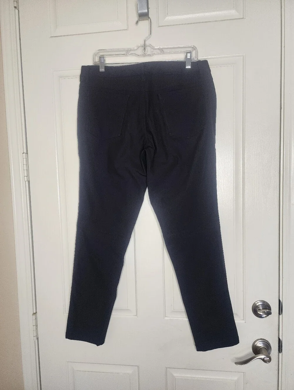 Lululemon Black ABC Slim-Fit 5-Pocket Pants Warpstreme Size 34